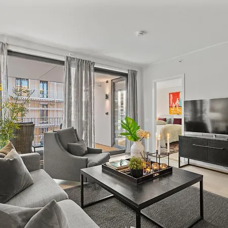 - Ranheim - Grilstad Marina - Flott 2-roms Med Parkeringsplass Apartman *