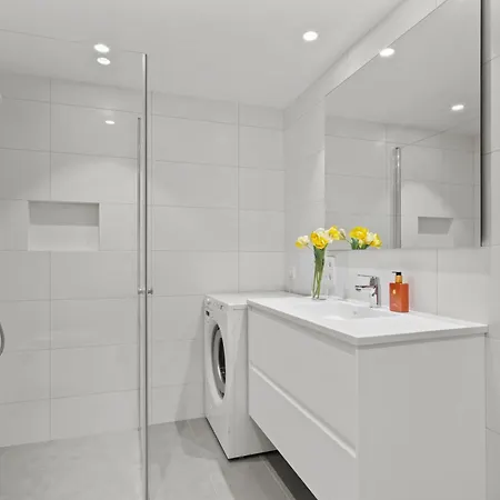 - Ranheim - Grilstad Marina - Flott 2-roms Med Parkeringsplass Apartman *