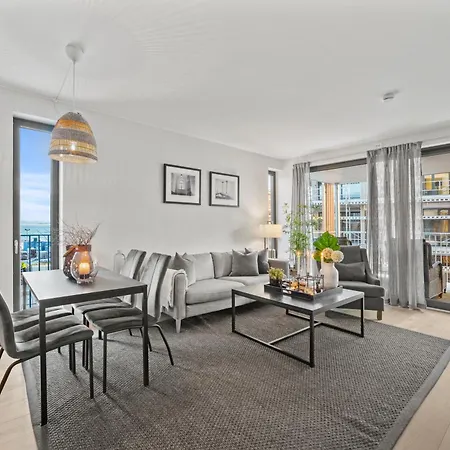 - Ranheim - Grilstad Marina - Flott 2-roms Med Parkeringsplass Apartman